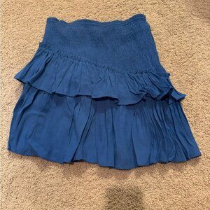 Pants Store Royal Blue Ruffled Skirt